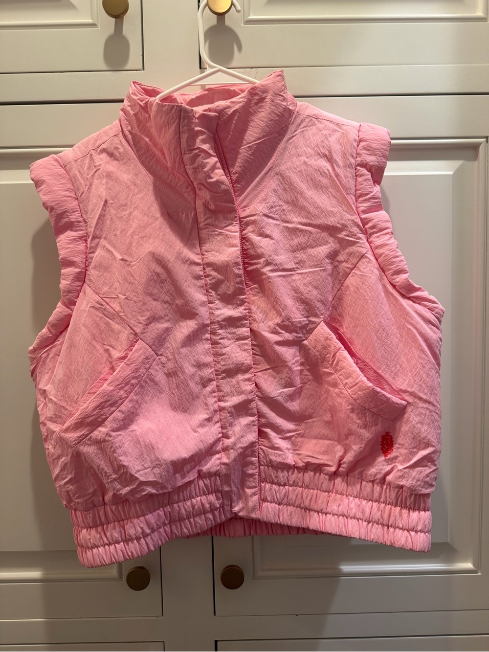 FP Movement Pink puffer Vest Size Medium